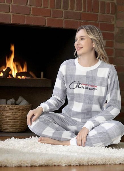 Мягкая молодежная пижама Mirano 3252 3252gray фото