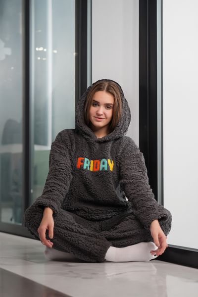 Тепла махрова піжама TEDDY FRIDAY teddy2 фото