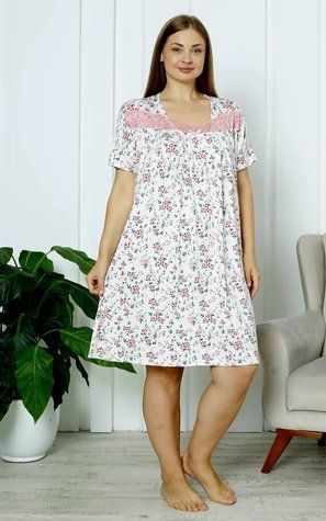 Сорочка с кружевом Nicoletta 70164 70164 фото
